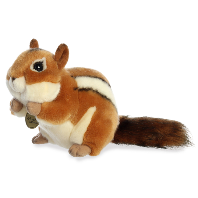 Мягкие животные - Мягкая игрушка Aurora Бурундук 23 см (200514A)#4