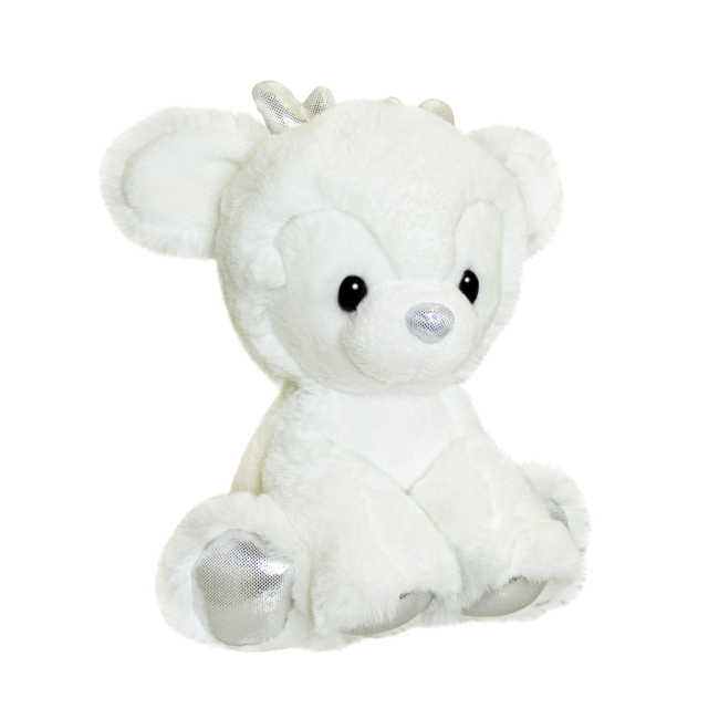Мягкие животные - Мягкая игрушка Aurora Олененок белый 20 см (220492C)#2
