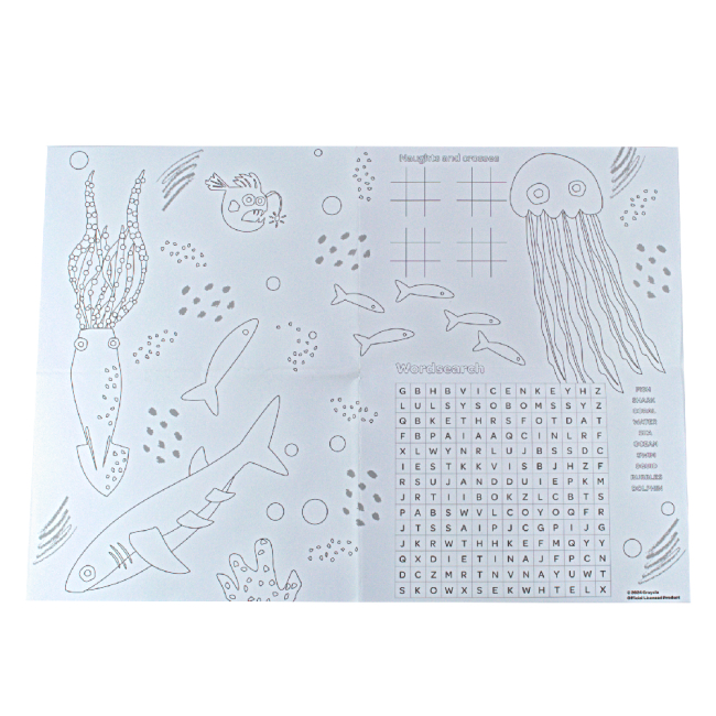 Товары для рисования - Набор для разрисовывания Crayola Подложки Подводный мир (15755-C)#2