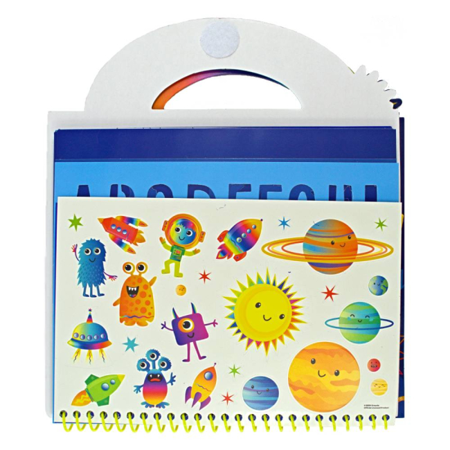 Товари для малювання - Книга для творчості Crayola Космос (22933-B)#2