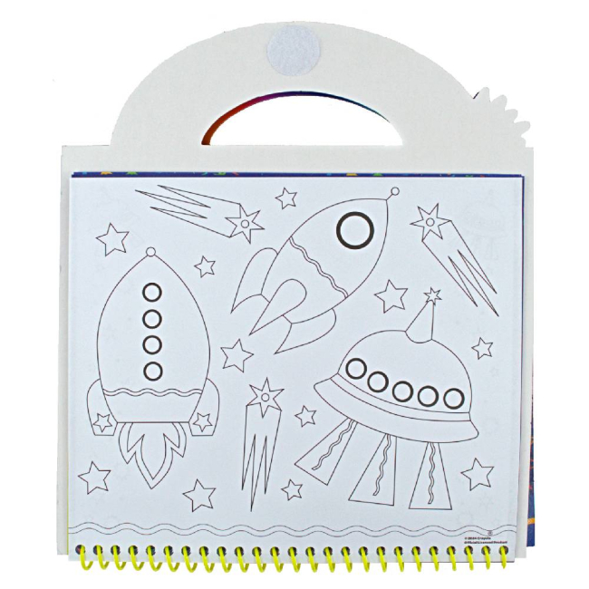 Товари для малювання - Книга для творчості Crayola Космос (22933-B)#6