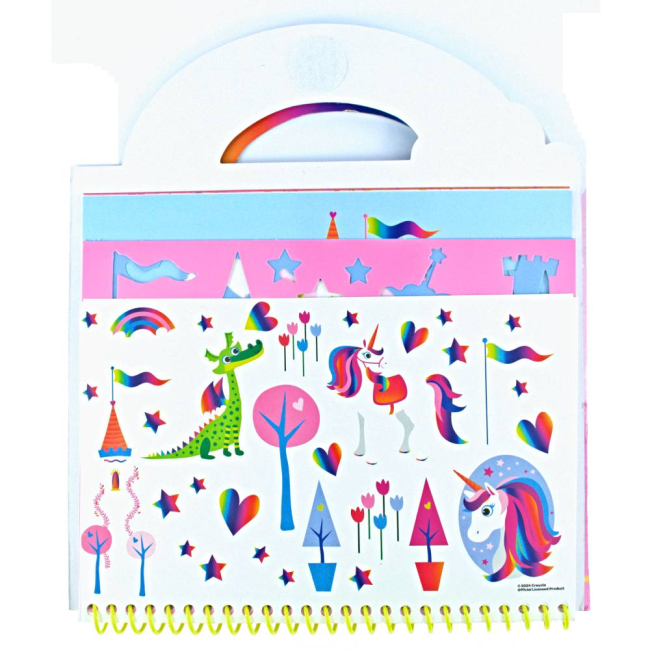 Товари для малювання - Книга для творчості Crayola Єдиноріг (22933-C)#2