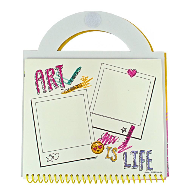 Товари для малювання - Книга для творчості Crayola Мандрівниця (35081)#4