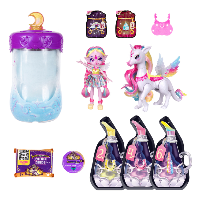 Ляльки - Ігровий набір Magic Mixies Pixlings Лялька-сюрприз Унія та єдиноріг (123717)#3