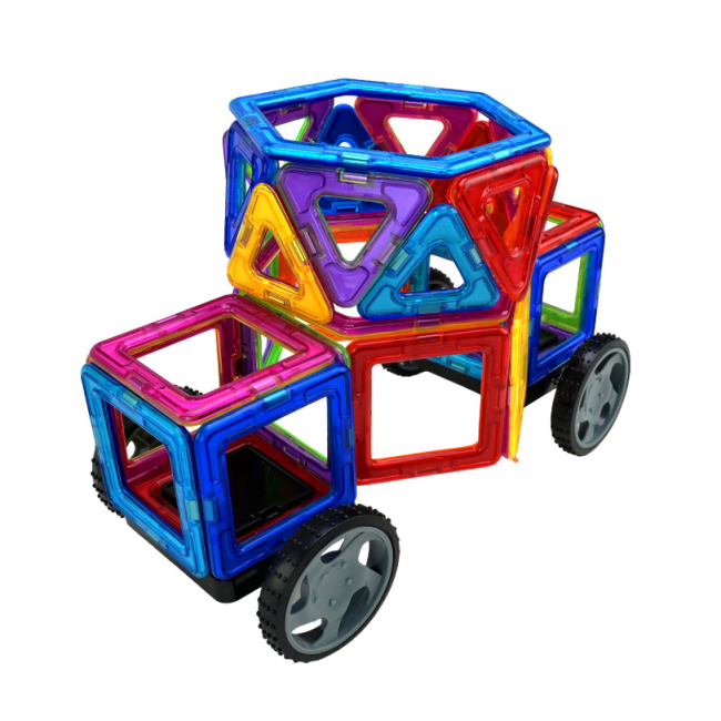 Магнітні конструктори - Магнітний конструктор IBLOCK 32 деталі (PL-923-528)#5