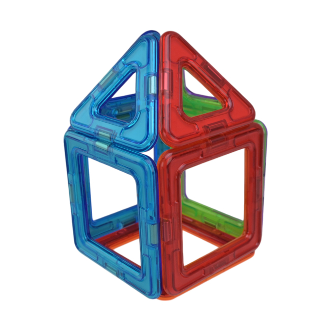 Магнитные конструкторы - Магнитный конструктор IBLOCK 14 деталей (PL-923-525)#4