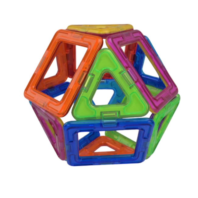 Магнитные конструкторы - Магнитный конструктор IBLOCK 14 деталей (PL-923-525)#5