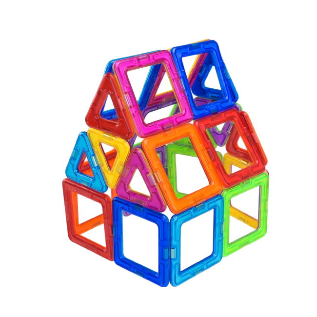 Магнитные конструкторы - Магнитный конструктор IBLOCK 30 деталей (PL-923-526)#3