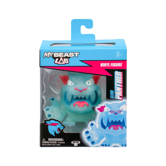 Фигурки персонажей - Фигурка MrBeast Lab Пантера сияющая (123821)#3