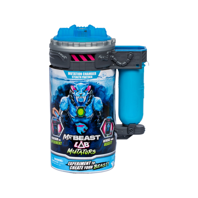 Фігурки персонажів - Ігровий набір MrBeast Lab Станція перетворення Пантера стелс (123812)#4