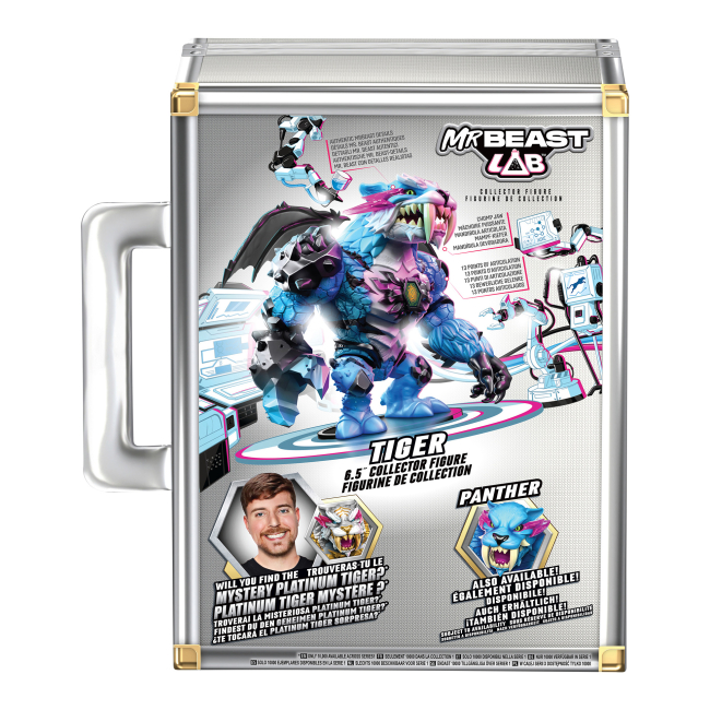 Фігурки персонажів - Фігурка-сюрприз MrBeast Lab Тигр (123799)#2