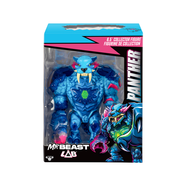 Фигурки персонажей - Фигурка-сюрприз MrBeast Lab Пантера (123800)#5