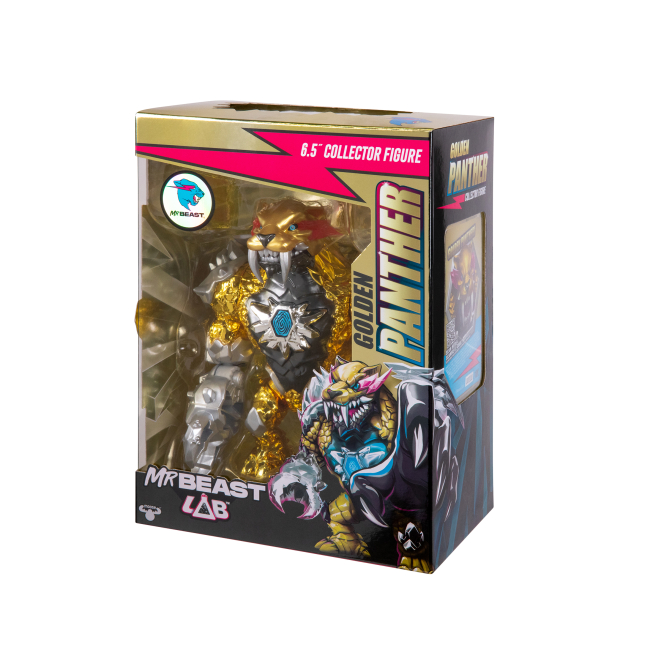 Фигурки персонажей - Фигурка-сюрприз MrBeast Lab Пантера (123800)#6