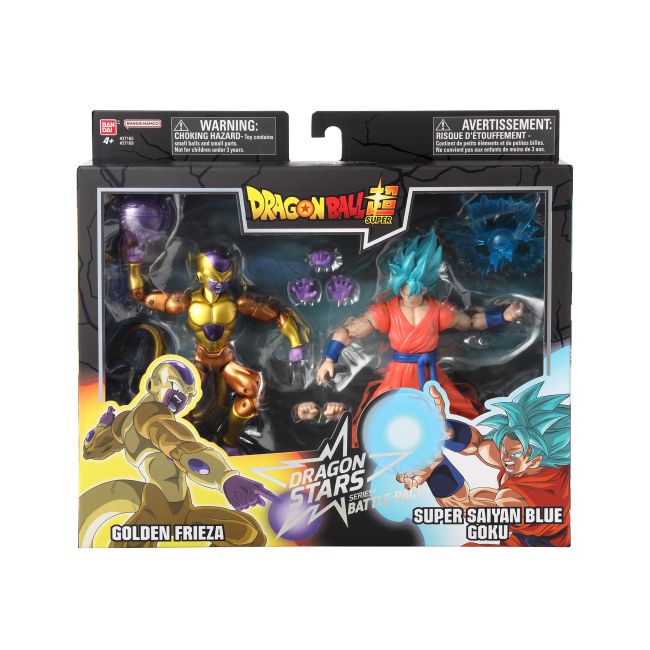 Фигурки персонажей - Набор фигурок Bandai Dragon Ball Stars Батл Голден Фризы и Супер Сайян Блу Гоку (123823)#6