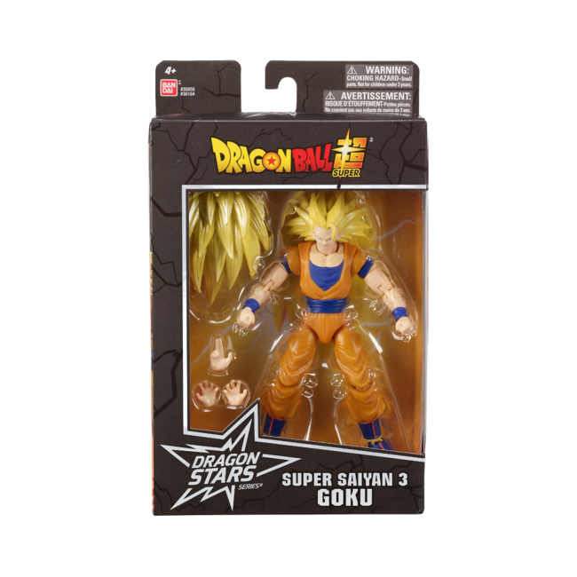 Фігурки персонажів - Фігурка Bandai Dragon Ball Stars poseable Супер Сайян 3 Гоку (123829)#5
