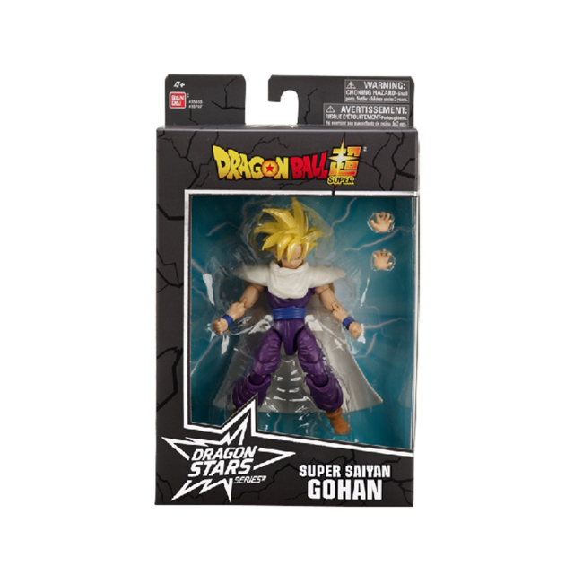 Фігурки персонажів - Фігурка Bandai Dragon Ball Stars poseable Супер Сайян Ґохан (123833)#4