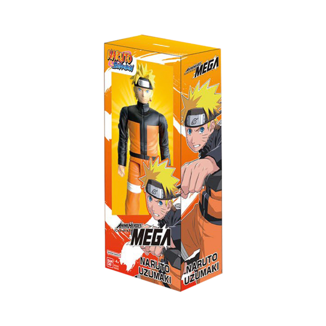 Фигурки персонажей - Фигурка Bandai Anime Heroes Mega Naruto Shippuden Наруто Узумаки (123839)#2