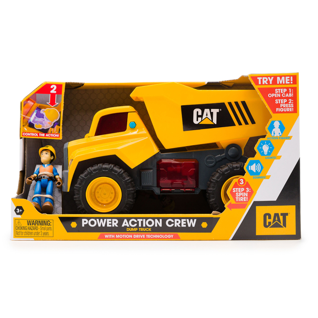 Транспорт и спецтехника - Игровой набор CAT Power action crew Самосвал 30 см (83201)#2