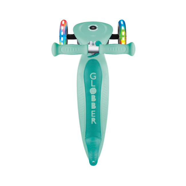 Самокати - Самокат Globber Primo foldable lights м'ятний (432-206-3)#6