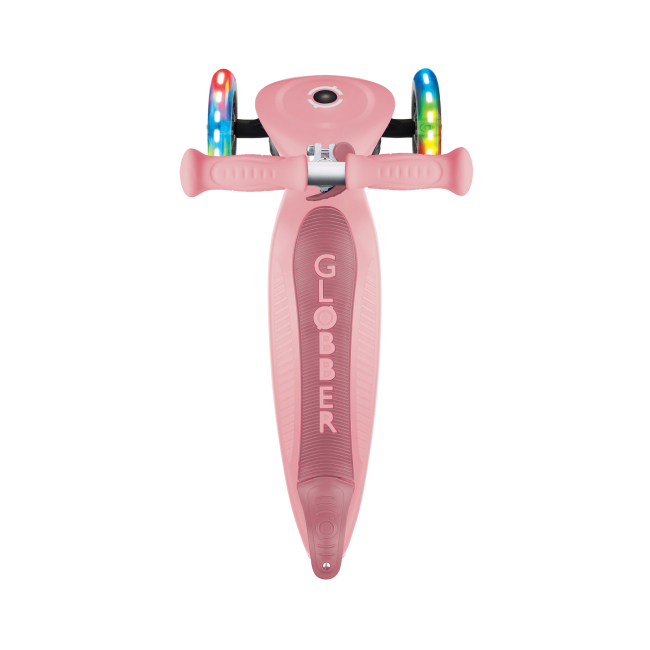 Самокаты - Самокат Globber Primo foldable lights пастельно-розовый (432-211-3)#5