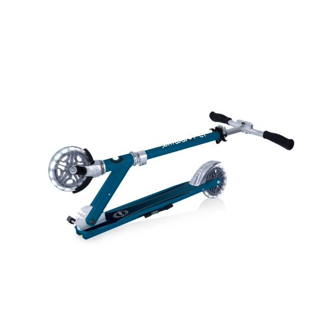 Самокаты - Самокат Globber Flow element lights синий (721-300)#5