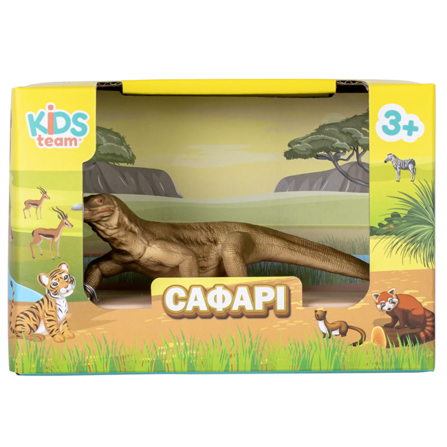 Фигурки животных - Игровая фигурка Kids Team Сафари Варан (Q9899-A51/1)#2