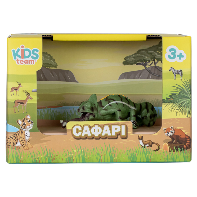 Фігурки тварин - Ігрова фігурка Kids Team Сафарі Хамелеон (Q9899-A51/2)#2