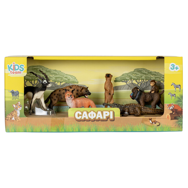 Фігурки тварин - Набір фігурок Kids Team Сафарі (Q9899-C15/1)#2