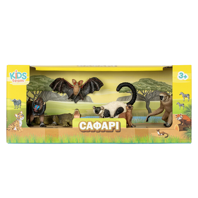 Фігурки тварин - Набір фігурок Kids Team Сафарі (Q9899-C15/2)#2