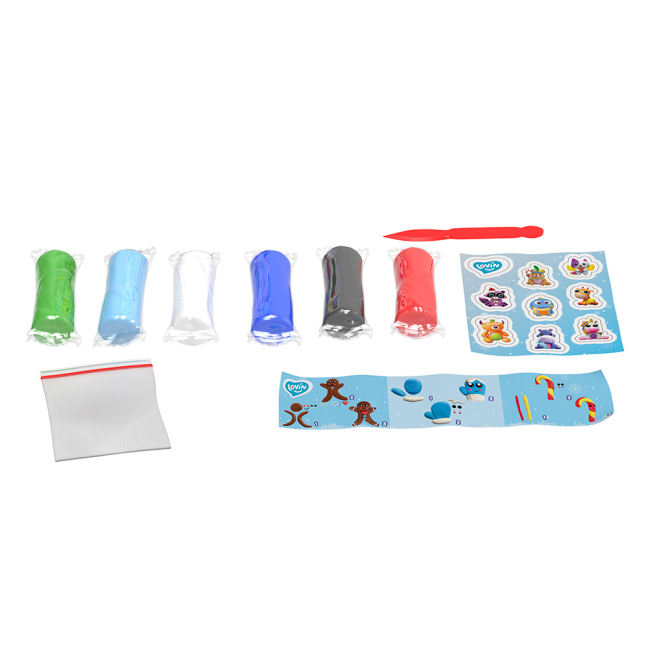 Наборы для лепки - Набор теста для лепки Lovin Fantasy 6 цветов (41241)#2