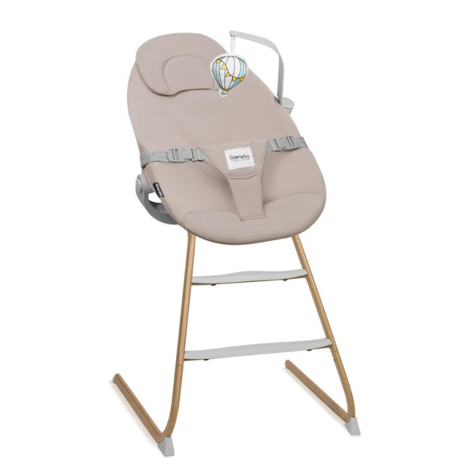 Товары по уходу - Стульчик для кормления Lionelo Dalia set stone natural (LO-DALIA SET GREY STONE NATURAL) (5903771719711)#2