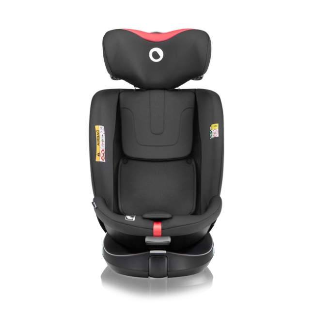 Автокрісла й аксесуари - Автокрісло Lionelo Navy i-Size black red (LO-NAVY I-SIZE BLACK RED) (5903771719750)#5
