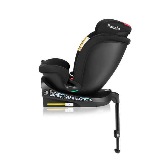 Автокрісла й аксесуари - Автокрісло Lionelo Navy i-Size black red (LO-NAVY I-SIZE BLACK RED) (5903771719750)#7