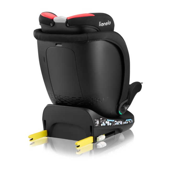 Автокрісла й аксесуари - Автокрісло Lionelo Navy i-Size black red (LO-NAVY I-SIZE BLACK RED) (5903771719750)#8