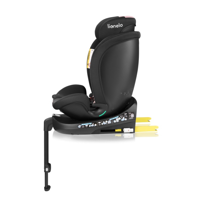 Автокресла и аксессуары - Автокресло Lionelo Navy i-Size black pink (LO-NAVY I-SIZE BLACK PINK) (5903771719742)#5