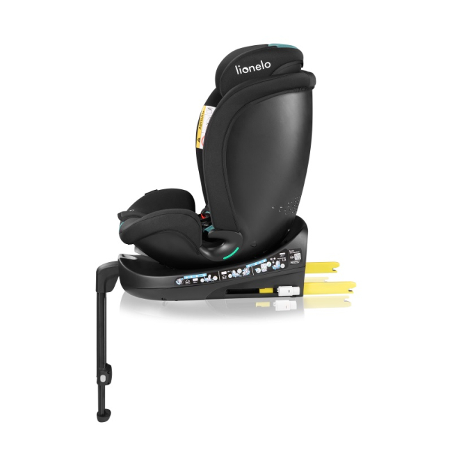 Автокресла и аксессуары - Автокресло Lionelo Navy i-Size black turquoise (LO-NAVY I-SIZE BLACK TURQUOISE) (5903771719759)#5