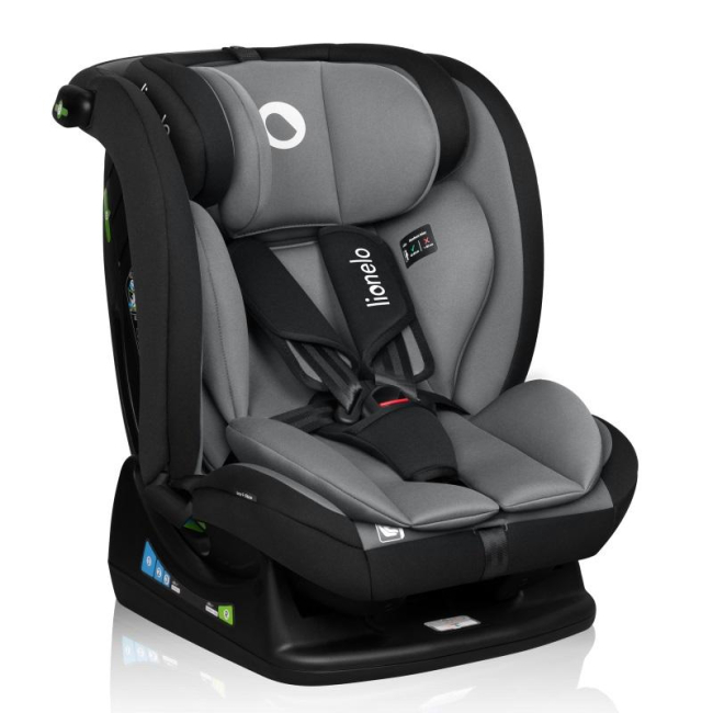 Автокресла и аксессуары - Автокресло Lionelo Izzy i-Size black grey (LO-IZZY I-SIZE BLACK GREY) (5903771719476)#2