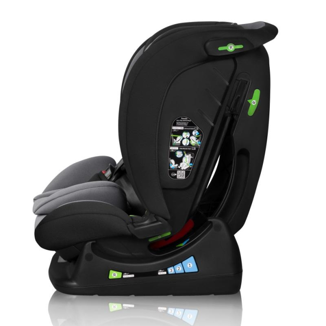 Автокресла и аксессуары - Автокресло Lionelo Izzy i-Size black grey (LO-IZZY I-SIZE BLACK GREY) (5903771719476)#4