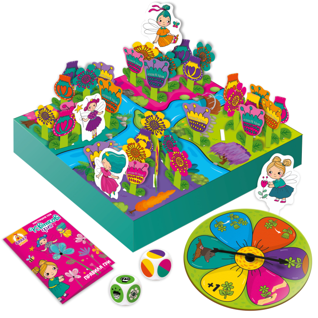 Настольные игры - Настольная игра Vladi Toys Цветочные феи (VT8055-34)#2
