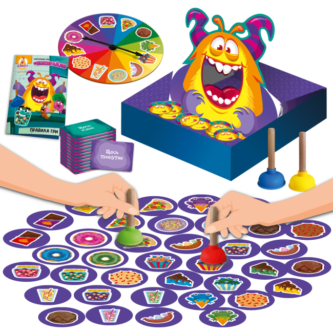 Настільні ігри - Настільна гра Vladi Toys Обжирайло (VT8055-41)#2