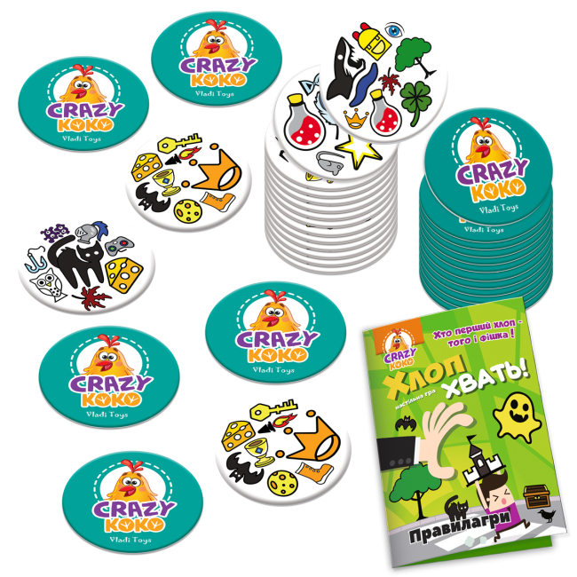 Настільні ігри - Настільна гра Vladi Toys Хлоп! Хвать! (VT8077-05)#2
