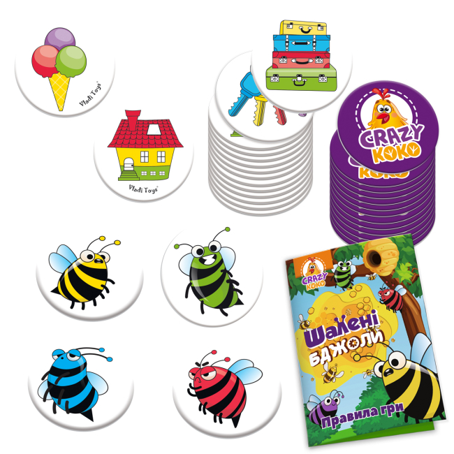 Настільні ігри - Настільна гра Vladi Toys Шалені бджоли (VT8077-06)#2
