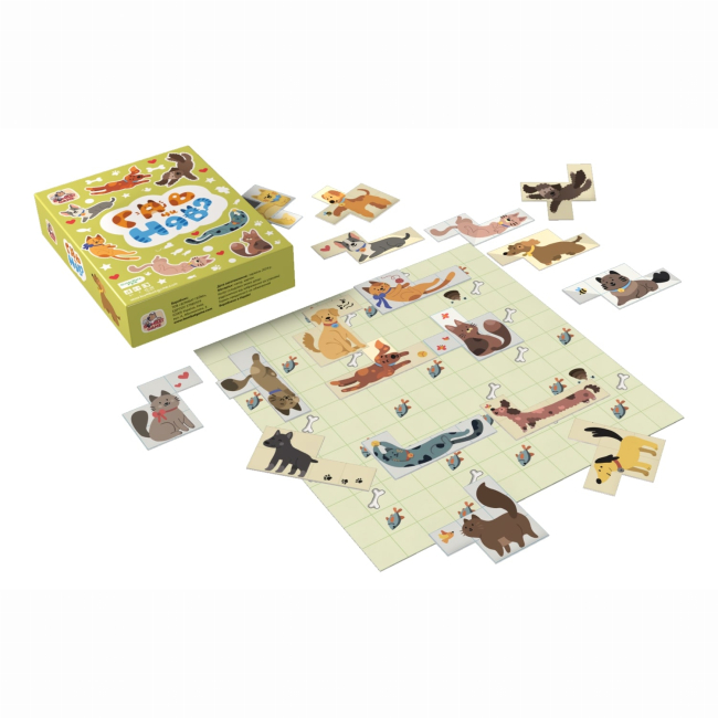 Настільні ігри - Настільна гра Bombat Game Гав чи Няв? Весела пригода з домашніми улюбленцями (4820172800477)#2