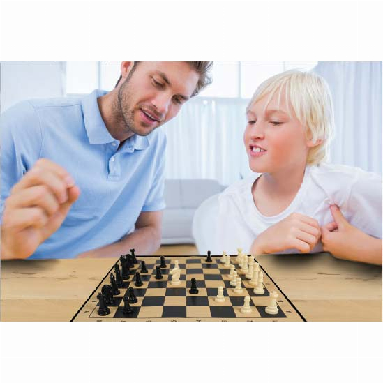 Настольные игры - Игровой набор Merchant Ambassador Нарды, шахматы, шашки (ST2303)#3