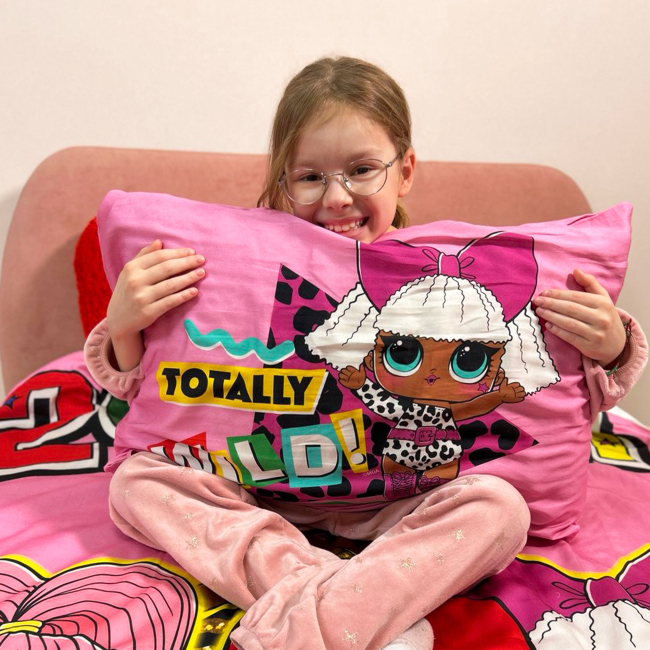 Подушки - Комплект детского постельного белья Halantex LOL 140 x 200 см (LOL-1941BL)#5