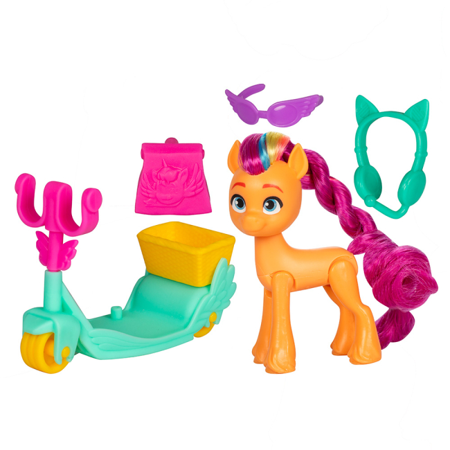 Фігурки персонажів - Ігровий набір My Little Pony MLP-Моя маленька Поні Rolling Scooter (F8725/F8737)#2