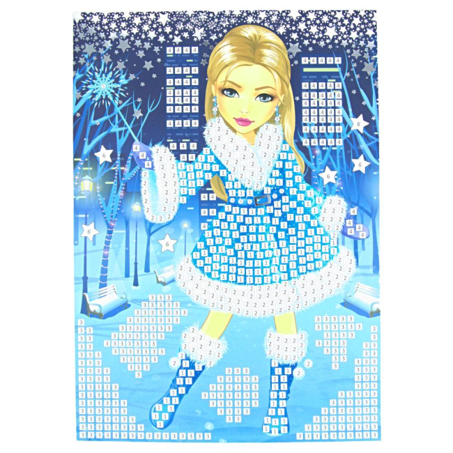 Набори для творчості - Арт-мозаїка Besties Крижана красуня (961046)#2