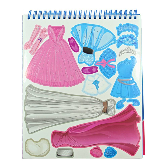 Набори для творчості - Книга модельєра Besties Зимова казка (961043)#2