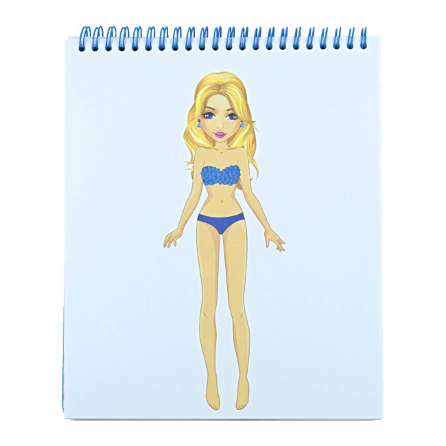 Набори для творчості - Книга модельєра Besties Зимова казка (961043)#4