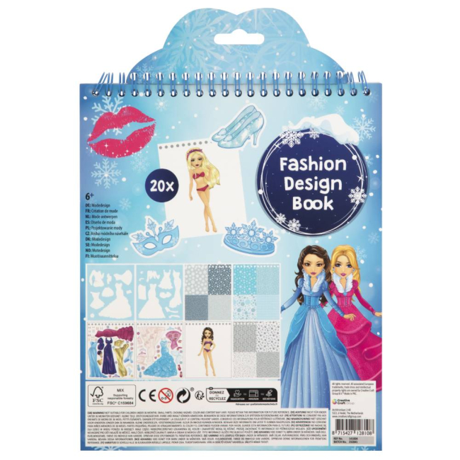 Наборы для творчества - Книга модельера Besties Зимняя сказка (961043)#5